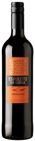 Вино Еспириту Де Чили Карменер красное полусладкое 0,75л