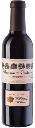 Вино Бордо Селексьон де Шато красное сухое 0,375л