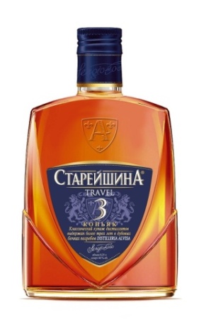 Коньяк Старейшина 3 года 0,25л