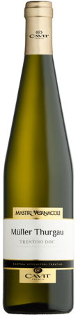 Вино Мастри Вернаколи Мюллер Тургау белое сухое 0,75л