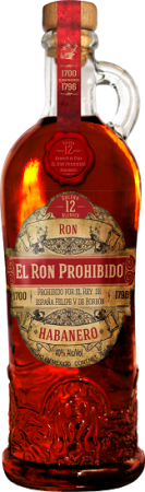 Ром Эль Рон Прохибидо Хабанеро 12 лет 0,75л