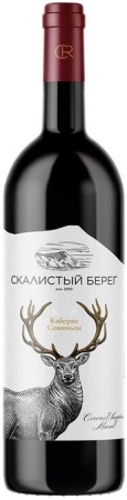 Вино Скалистый Берег Каберне Совиньон красное сухое 0,75л