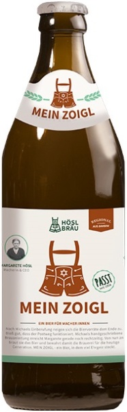 Пиво Хёслбрау Мейн Цойгль 0,5л бут.