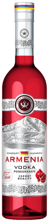 Спиртной напиток Армения Водка Гранатовая 0,5л