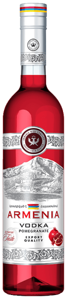 Спиртной напиток Армения Водка Гранатовая 0,5л