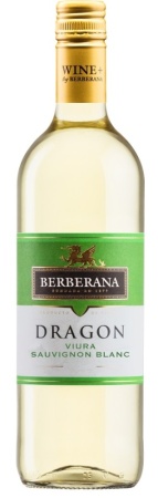 Вино Берберана Белый Дракон белое сухое 0,75л