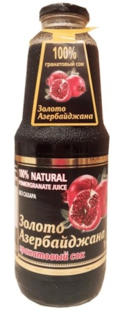Сок Золото Азербайджана Гранатовый 1л
