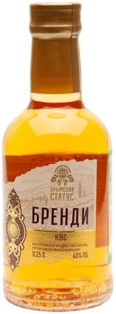 Бренди Крымский Статус 0,25л
