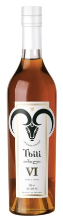 Коньяк грузинский Тбили КВ 6 лет 0,5л