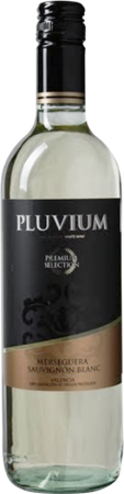 Вино Плувиум Мерсегера Совиньон Блан Валенсия белое сухое 0,75л