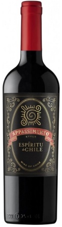 Вино Еспириту де Чили Аппассименто Стайл красное полусухое 0,75л