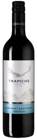 Вино Трапиче Каберне Совиньон красное сухое 0,75л