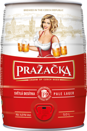 Пиво Пражечка 5л бочка