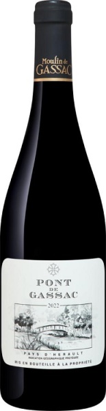 Вино Пон де Гассак Пэйс Д Гераульт красное сухое 0,75л
