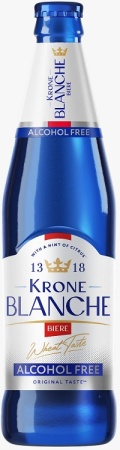 Пивной напиток безалк. Крон Бланш 0,45л бут.