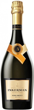 Игристое вино Инкерман белое полусладкое 0,75л