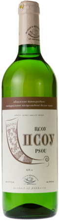 Вино Псоу белое полусладкое 0,75л