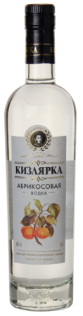 Водка плодовая Кизлярка Абрикосовая 0,5л