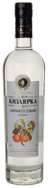 Водка плодовая Кизлярка Абрикосовая 0,5л
