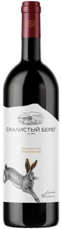 Вино Скалистый Берег Красностоп Золотовский красное сухое 0,75л