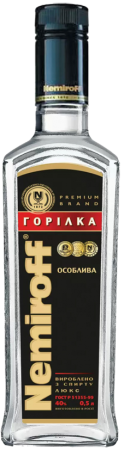 Водка особая Nemiroff 0,5л