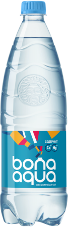 Вода питьевая Бона Аква негаз. 1л пэт
