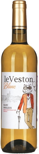 Вино Ле Вестон Блан белое полусладкое 0,75л