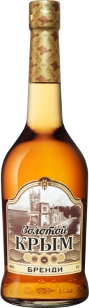 Бренди Золотой Крым 0,5л
