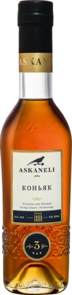 Коньяк грузинский Асканели 3 года 0,25л 