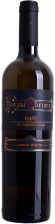 Вино Гави ди Гави Фамилия Марроне белое сухое 0,75л