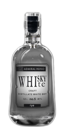 Спиртной напиток Адмирал Хьюссо Уайт Скай Ржаной 0,5л