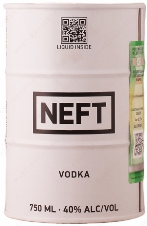Водка Нефть Белая 0,75л ж/б