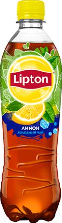 Напиток б/алк. негаз. Холодный чай Липтон Лимон 0,5л