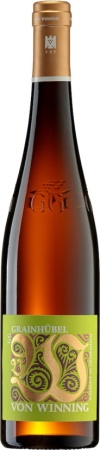 Вино Рислинг Грайнхюбель ГГ Фон Виннинг Пфальц белое полусухое 0,75л