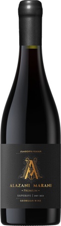 Вино Саперави Алазани Марани Премиум красное сухое 0,75л