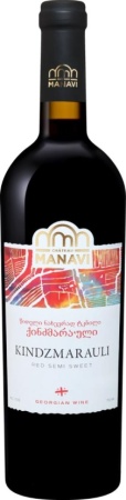 Вино Киндзмараули Шато Манави красное полусладкое 0,75л