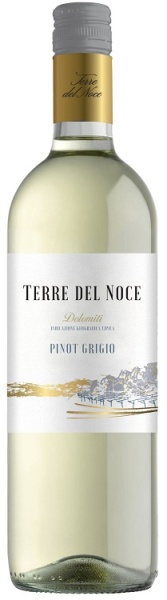 Вино Доломити Терре дель Ноче Пино Гриджио белое сухое 0,75л
