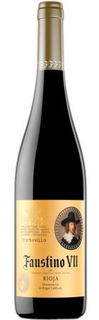 Вино Риоха Фаустино VII Темпранильо красное сухое 0,75л