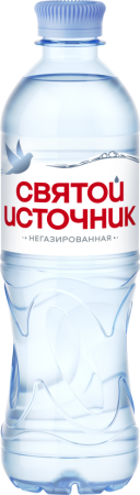 Вода питьевая Святой Источник негаз. 0,5л