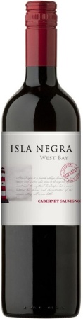 Вино Исла Негра Вест Бей Каберне Совиньон красное полусухое 0,75л