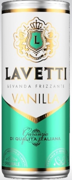 Напиток виноградосодержащий газ. Лаветти Ванилла сладкий 0,25л ж/б