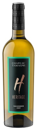 Вино Шато Тамань Эритаж Совиньон белое сухое 0,75л