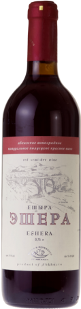 Вино Эшера красное полусухое 0,75л