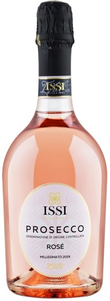 Игристое вино Просекко Розе Миллезимато Исси Экстра Драй розовое брют 0,75л