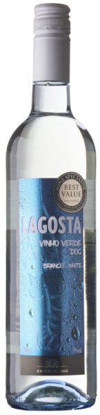 Вино Винью Верде Лагошта белое полусухое 0,75л