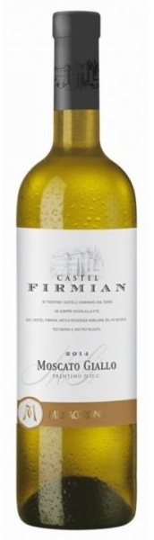 Вино Кастель Фирмиан Москато Джалло белое сладкое 0,75л