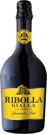 Игристое вино Фальконелло Риболла Джалла белое брют 0,75л