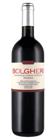 Вино Болгери Россо Граттамакко красное сухое 0,75л