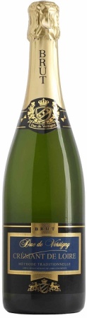Игристое вино Креман де Луар Дюк де Версиньи белое брют 0,75л