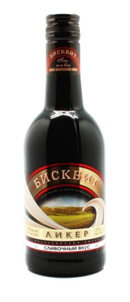 Ликер Бисквит Сливочный вкус 0,5л